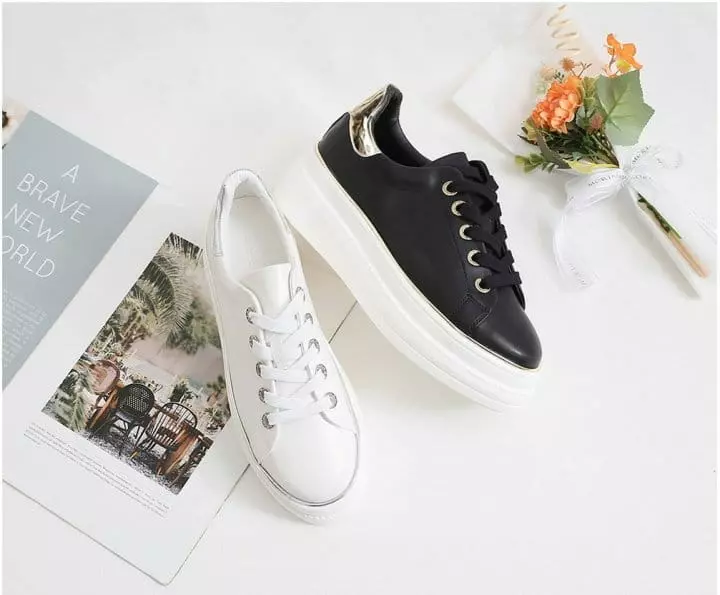 Ssangpa - Korean Women Fashion - #momslook - zz 5273 Sneakers - 4