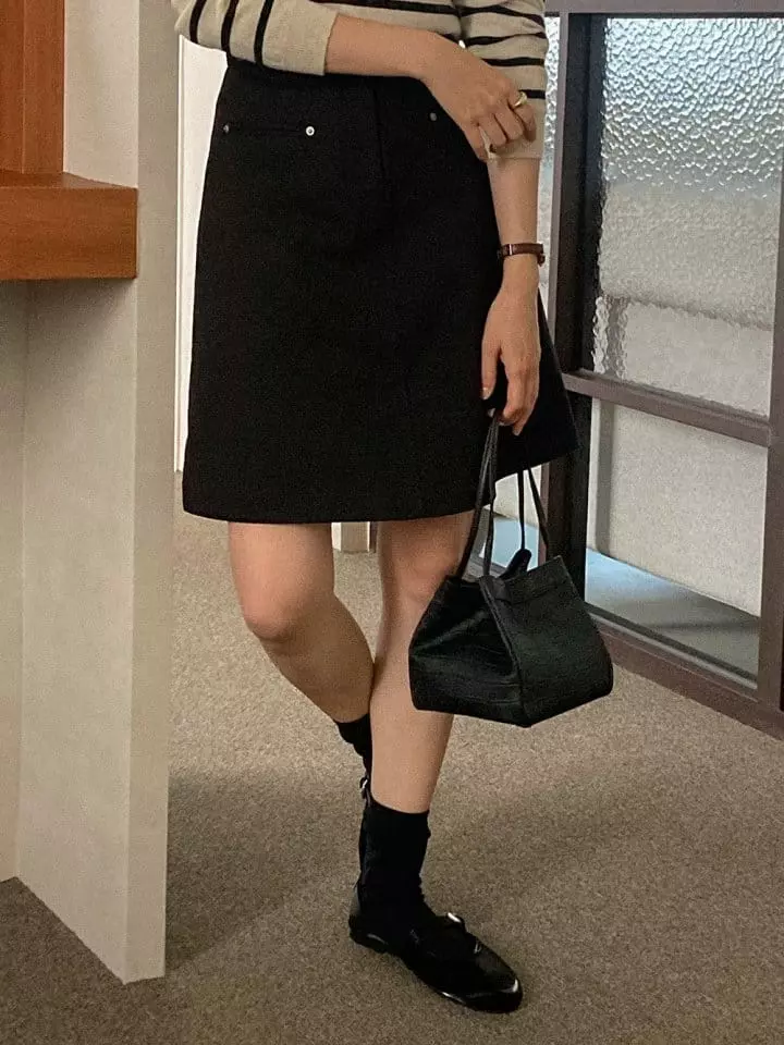 Tahiti - Korean Women Fashion - #momslook - Hidden Midi Skirt - 7