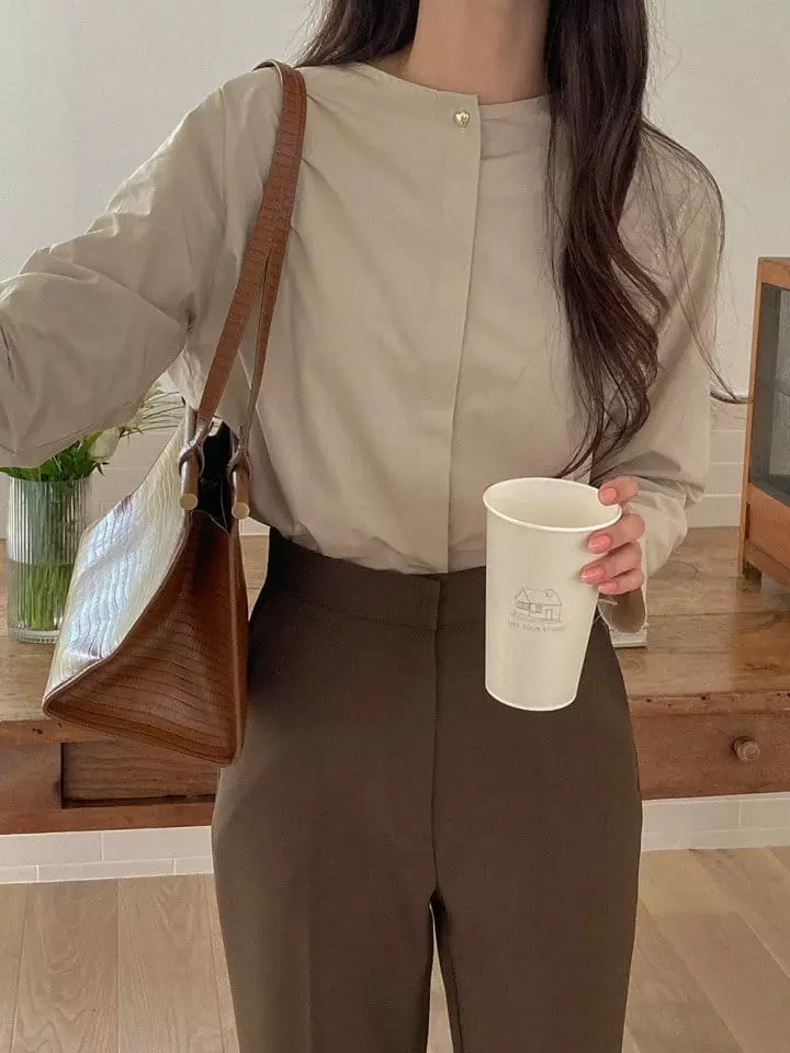 Tahiti - Korean Women Fashion - #womensfashion - Heart Cong Pants - 4