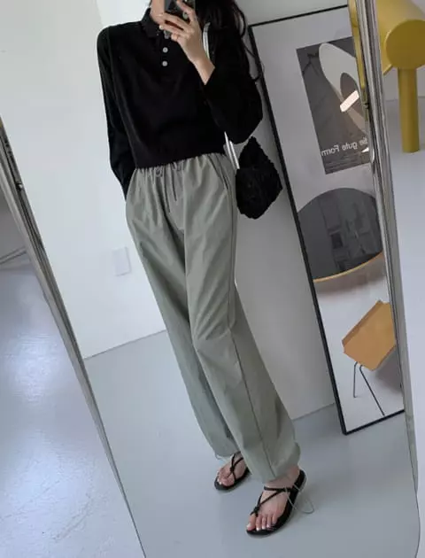 Tails - Korean Women Fashion - #momslook - Iku Knit Tee - 5