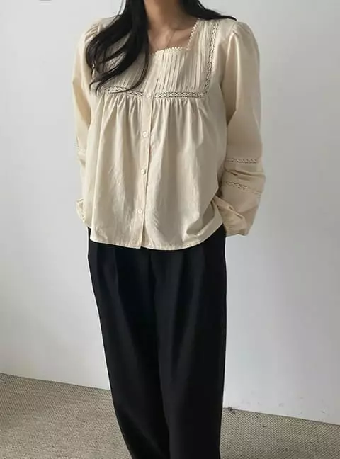 Tails - Korean Women Fashion - #momslook - Lay Blouse - 9