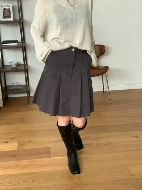 Tails - Korean Women Fashion - #momslook - Ditton Skirt - 10