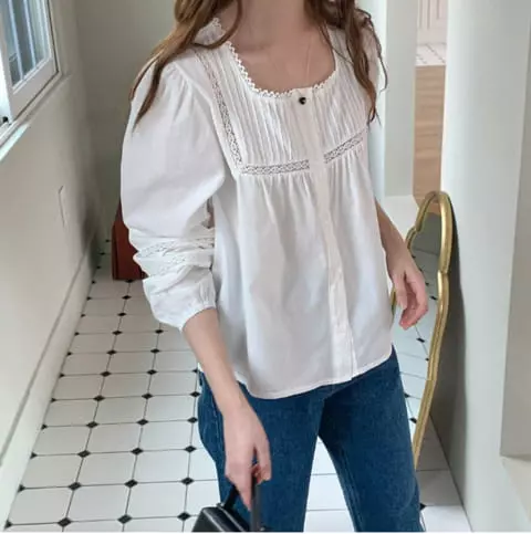 Tails - Korean Women Fashion - #pursuepretty - Lay Blouse - 4