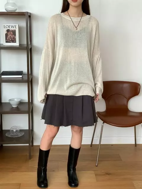 Tails - Korean Women Fashion - #shopsmall - Ditton Skirt - 5