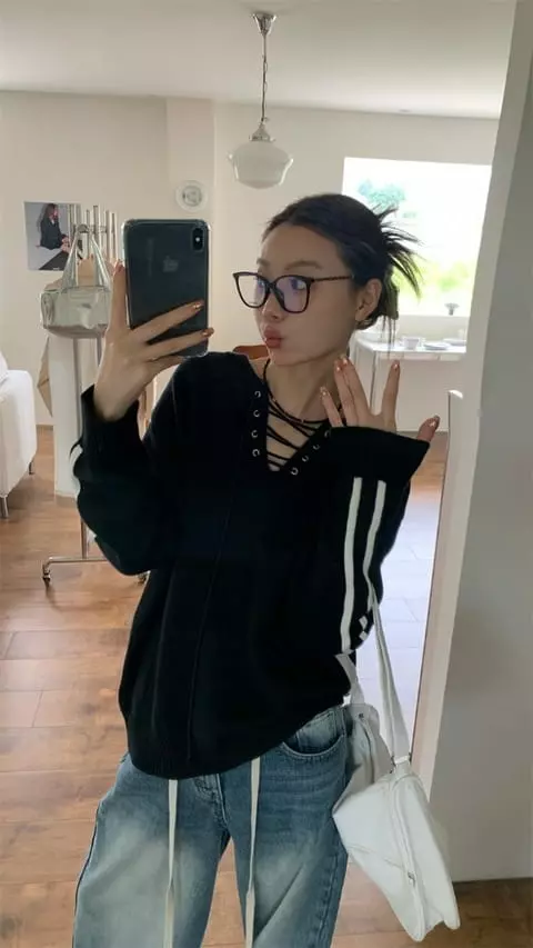 Tails - Korean Women Fashion - #thelittlethings - Review Knit Tee - 10