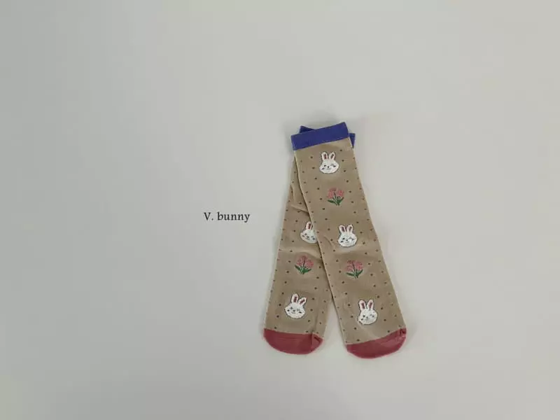V Bunny - Korean Children Fashion - #Kfashion4kids - Cookie Socks Seteck Strawberry Socks Set - 5