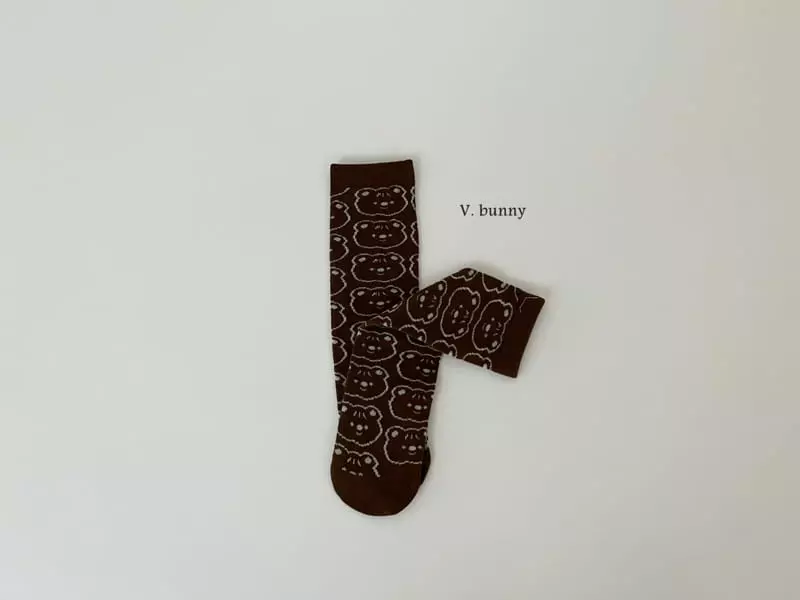 V Bunny - Korean Children Fashion - #kidsstore - Cookie Socks Set - 6