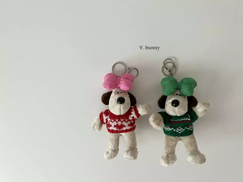 V Bunny - Korean Children Fashion - #prettylittlegirls - Puppy Kye Ring - 2