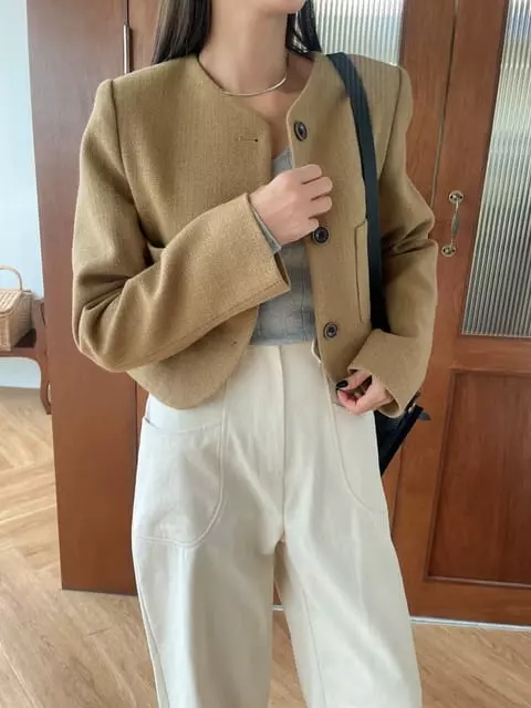 Vanilla - Korean Women Fashion - #momslook - Ellin Jacket - 7