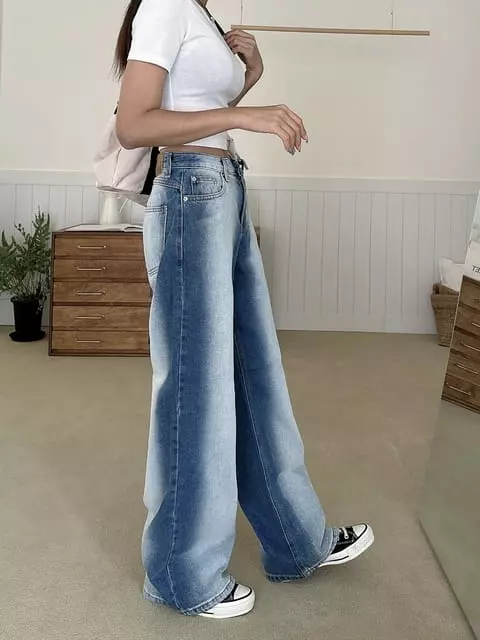 Vanilla - Korean Women Fashion - #momslook - 2377 Washing Jeans - 10