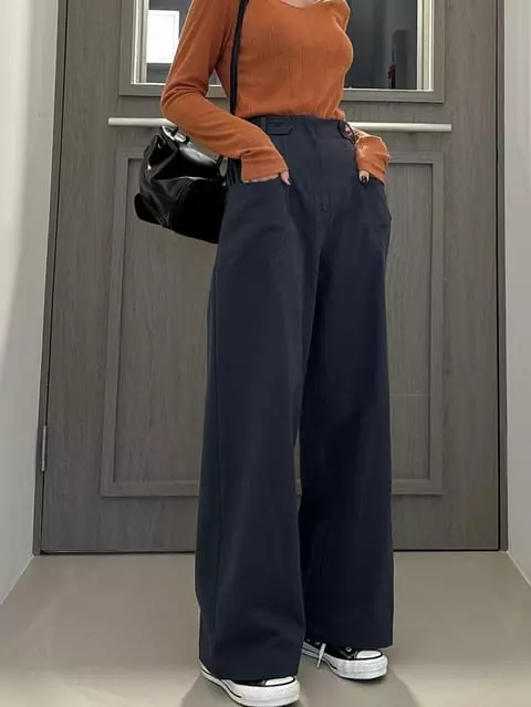 Vanilla - Korean Women Fashion - #momslook - Cotton Pants - 4