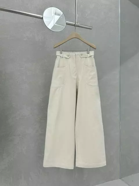 Vanilla - Korean Women Fashion - #womensfashion - Cotton Pants - 8