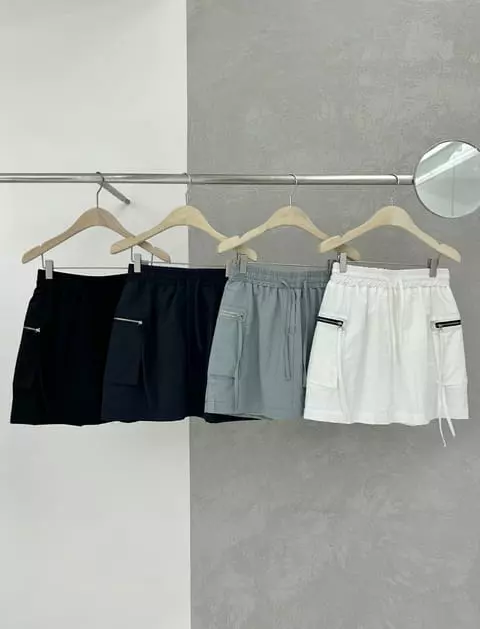 Vanilla - Korean Women Fashion - #womensfashion - Zipper Twin Skirt - 12