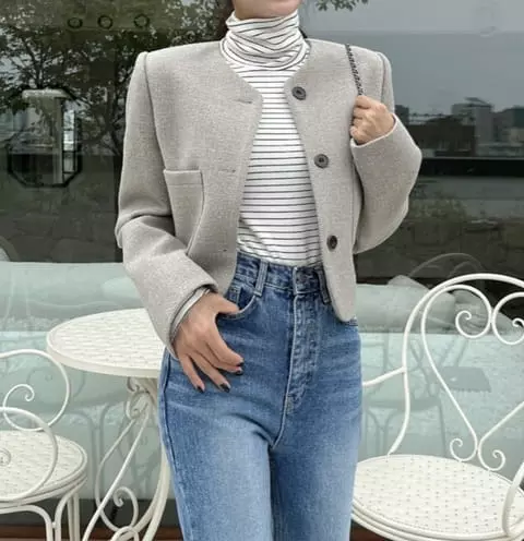 Vanilla - Korean Women Fashion - #womensfashion - Ellin Jacket - 10