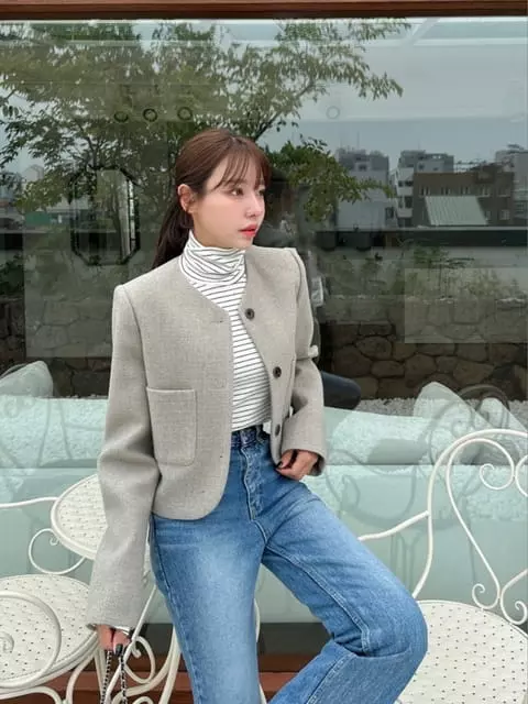 Vanilla - Korean Women Fashion - #womensfashion - Ellin Jacket - 12