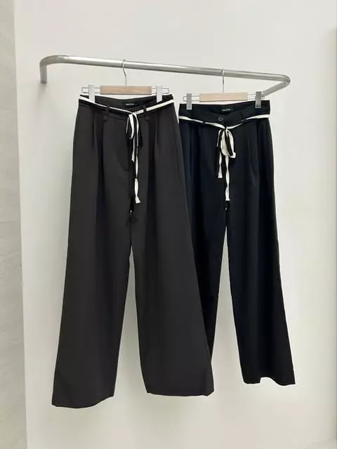 Vanilla - Korean Women Fashion - #womensfashion - Strap Pants - 7