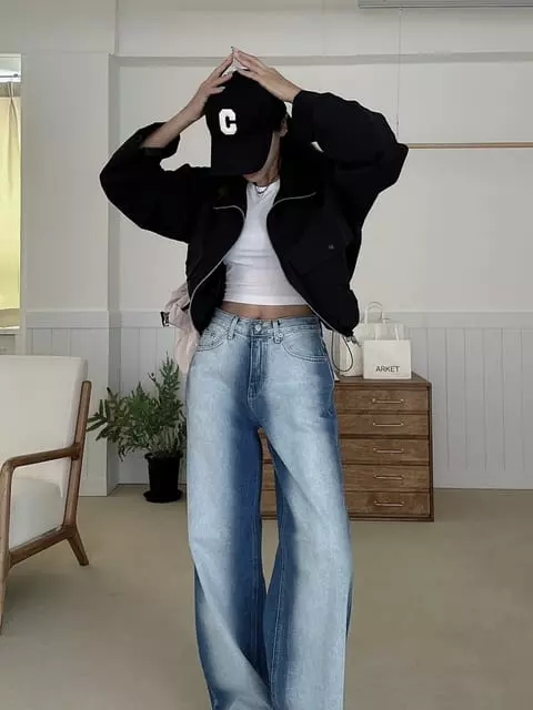 Vanilla - Korean Women Fashion - #womensfashion - 2377 Washing Jeans - 12