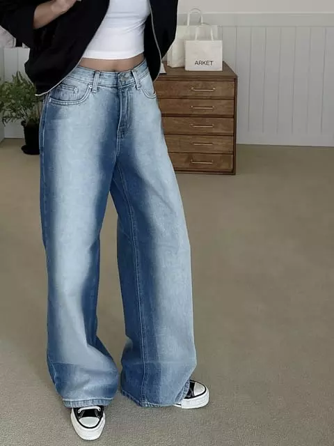 Vanilla - Korean Women Fashion - #womensfashion - 2377 Washing Jeans - 6