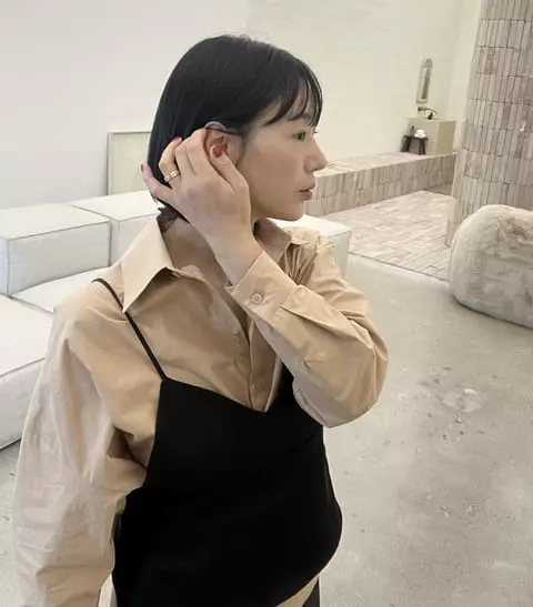 Verni - Korean Women Fashion - #momslook - Lemer Shirt - 5