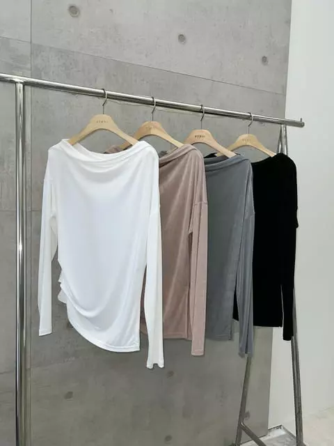 Verni - Korean Women Fashion - #momslook - Sellin Tee - 8