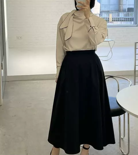 Verni - Korean Women Fashion - #momslook - Pra Skirt - 5