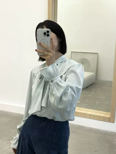 Verni - Korean Women Fashion - #momslook - San Blouse - 8