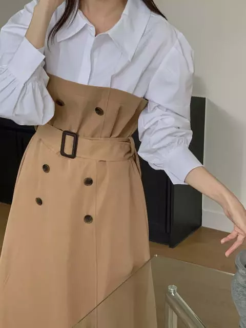 Verni - Korean Women Fashion - #momslook - Misha One-piece - 3