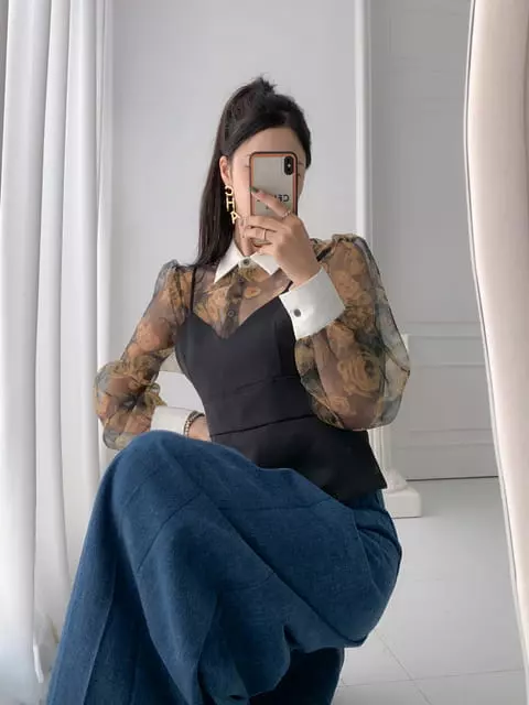 Verni - Korean Women Fashion - #momslook - Linda Blouse - 8