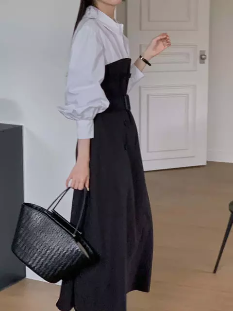 Verni - Korean Women Fashion - #vintageinspired - Misha One-piece - 9