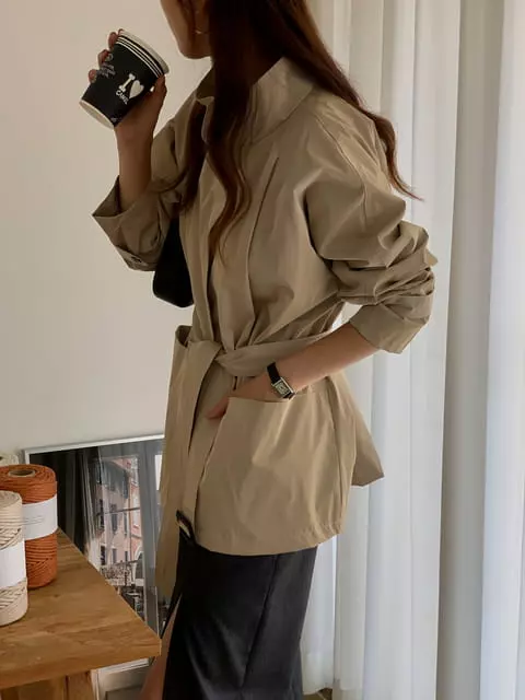 Verni - Korean Women Fashion - #womensfashion - Tech Jacket - 5