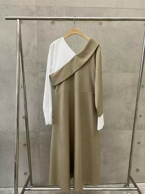Verni - Korean Women Fashion - #womensfashion - Sasun Color One-piece - 9