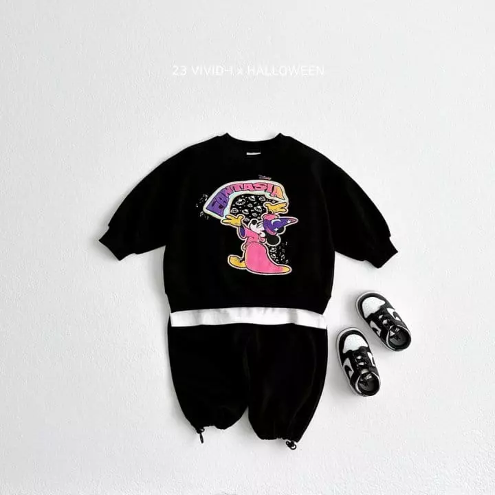 Vivid I - Korean Children Fashion - #childofig - Halloween M Sweatshirt - 11