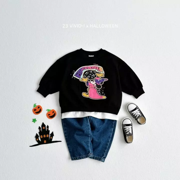 Vivid I - Korean Children Fashion - #magicofchildhood - Halloween M Sweatshirt - 8