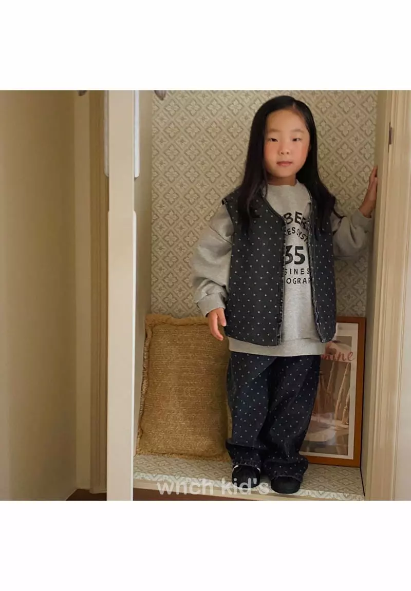 Wunch Kids - Korean Children Fashion - #littlefashionista - Denim Vest - 4