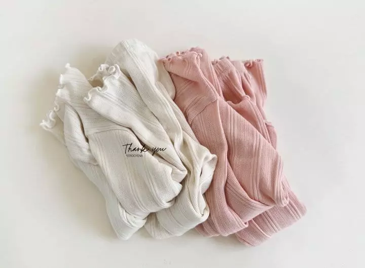 Yerooyena - Korean Children Fashion - #kidsshorts - Eyelet Lovely Easywear - 5