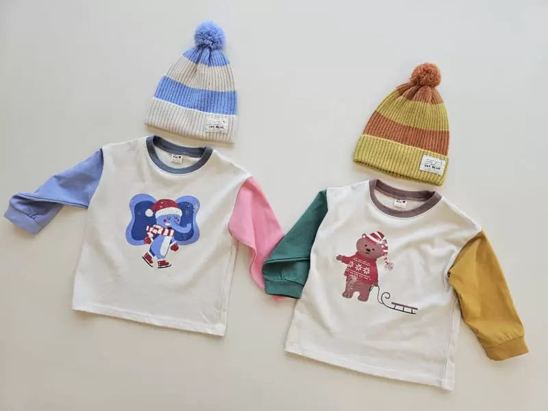 1St Blue - Korean Children Fashion - #Kfashion4kids - Fun Tee - 6
