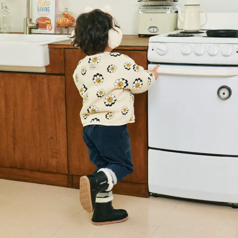 1St Blue - Korean Children Fashion - #kidzfashiontrend - Half Open Pocket Jeans - 4