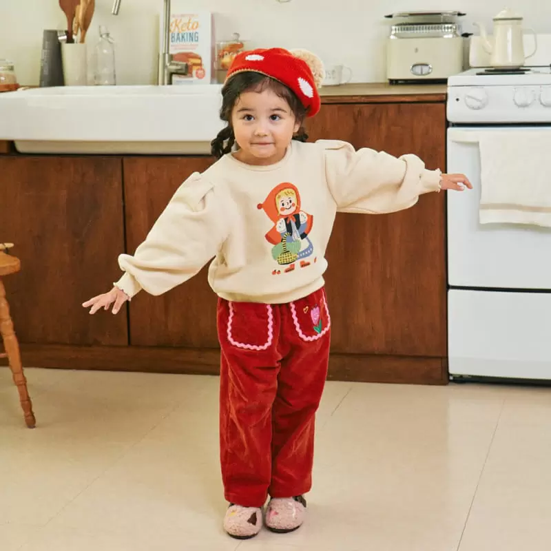 1St Blue - Korean Children Fashion - #Kfashion4kids - Candy Rib Pants - 3
