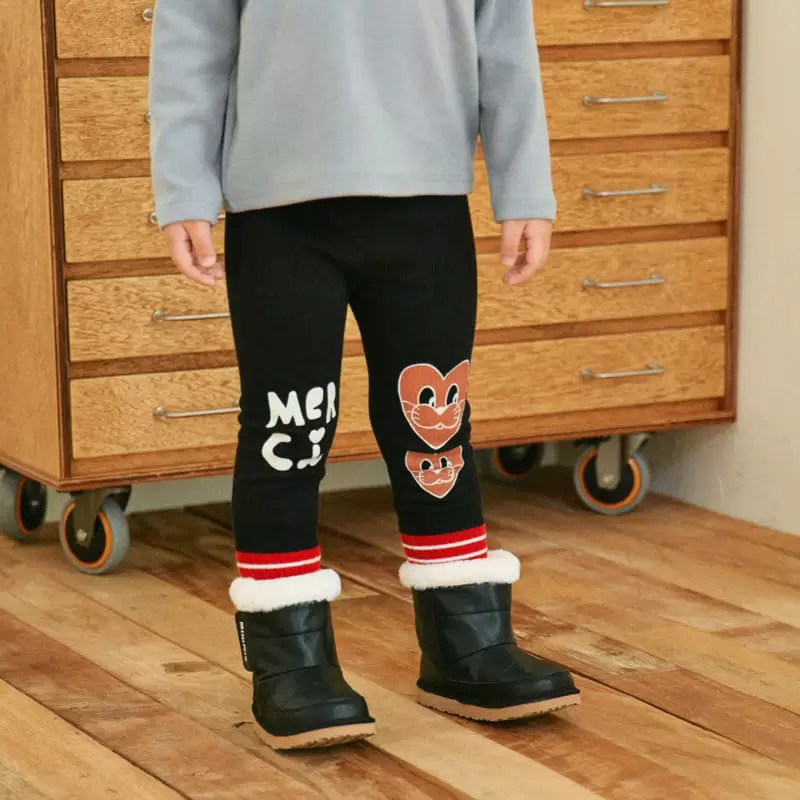 1St Blue - Korean Children Fashion - #discoveringself - Merci Leggings - 3
