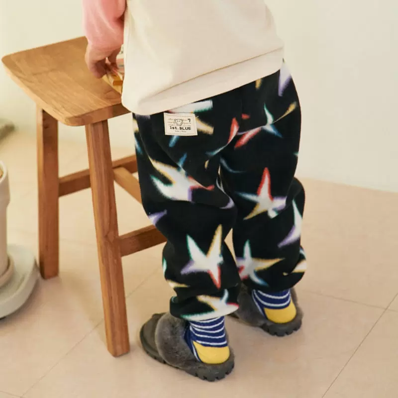 1St Blue - Korean Children Fashion - #discoveringself - Fleece Pants