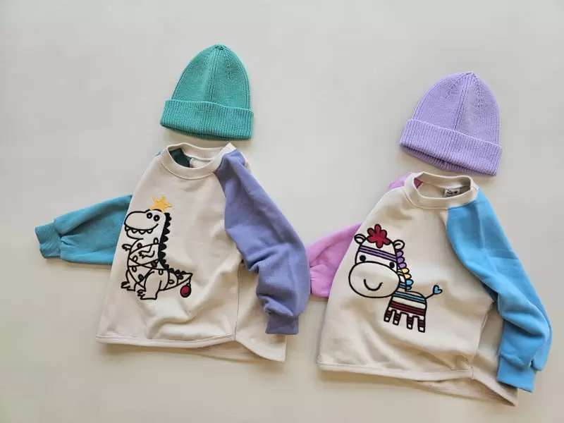 1St Blue - Korean Children Fashion - #prettylittlegirls - Reglun Color Tee - 7