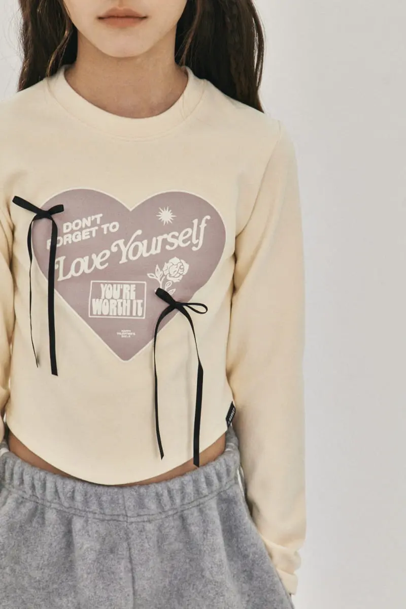 A-Market - Korean Children Fashion - #childofig - Ribbon Crop Tee - 8