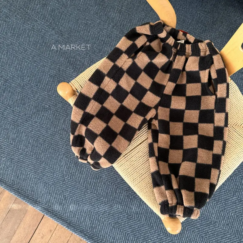 A-Market - Korean Children Fashion - #designkidswear - Baduk Fleece Pants - 3