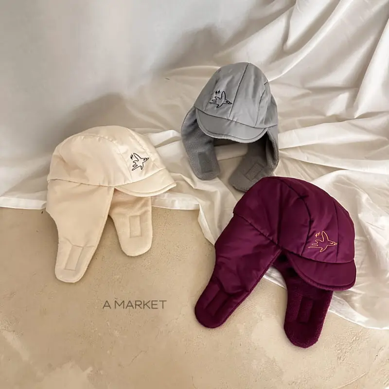 A-Market - Korean Children Fashion - #childrensboutique - Camping Padding Hat - 4