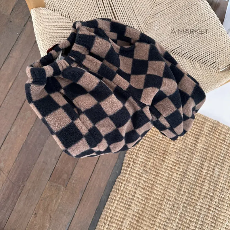 A-Market - Korean Children Fashion - #designkidswear - Baduk Fleece Pants - 4