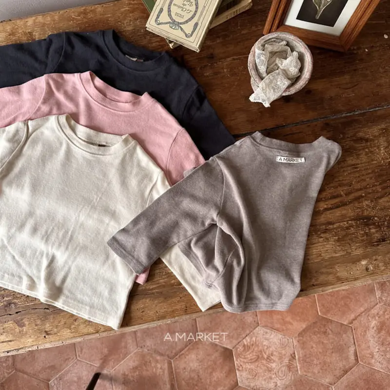 A-Market - Korean Children Fashion - #littlefashionista - Warm A Tee - 3