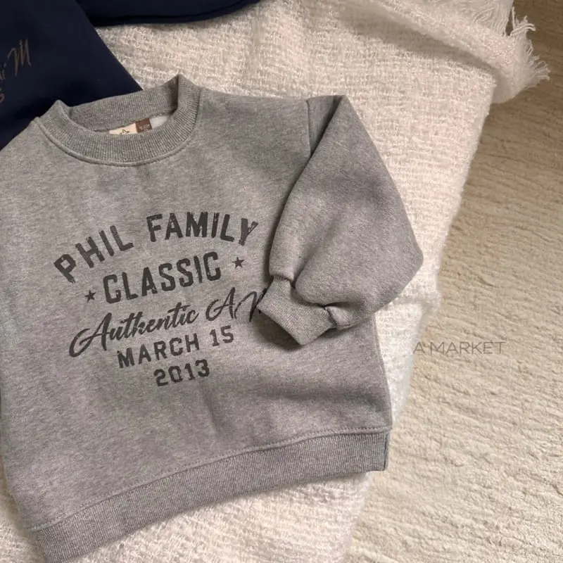 A-Market - Korean Children Fashion - #littlefashionista - Family Sweatshirt - 3