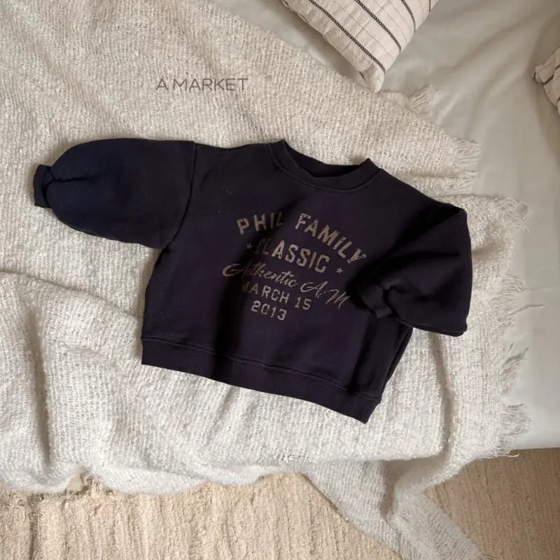 A-Market - Korean Children Fashion - #todddlerfashion - Family Sweatshirt - 7