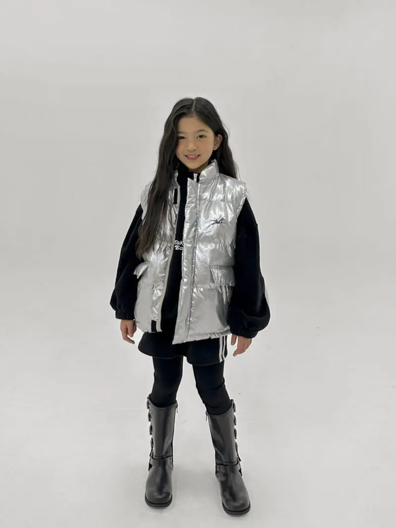 A-Market - Korean Children Fashion - #prettylittlegirls - Light Padding Vest - 4