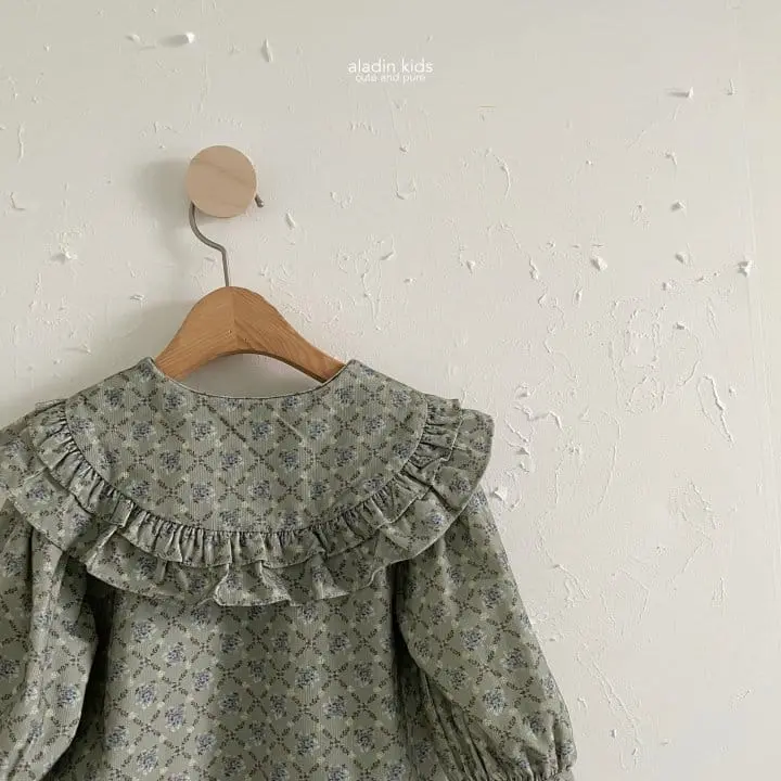 Aladin - Korean Children Fashion - #childofig - Frill Collar Blouse - 8